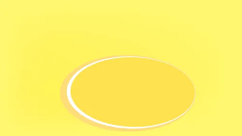 light yellow product display banner